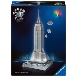 Rompecabezas 3D icónico: Empire State Building iluminado