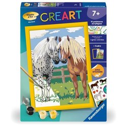 CreArt Kids 18x24cm Duo caballos