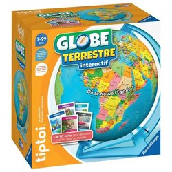 Ravensburger-tiptoi Interactieve aardbol-4005556001910-Vanaf 7 jaar