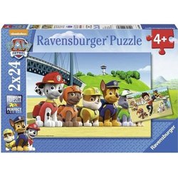PAT PATROUILLE Puzzle Heroic Dogs 2x24 pcs