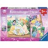 DISNEY PRINCESSES Puzzle 3 x 49 pcs - Disney