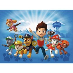 Puzzle infantil XXL de 100 piezas - Equipo Paw Patrol - Disney - 6 año