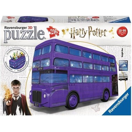 RAVENSBURGER - Harry Potter 3D Puzzle Magicobus 216 pezzi