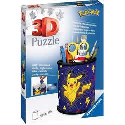 3D Puzzle 54 Stück Stifthalter - Pokémon
