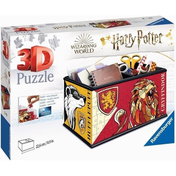 3D Puzzel Opbergdoos - Harry Potter
