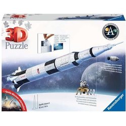 3D-Puzzle Saturn V-Weltraumrakete - Ravensburger - 440 Teile - NASA - 