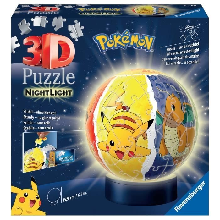 3D Puzzle Puzzle Pokémon 72P Ill