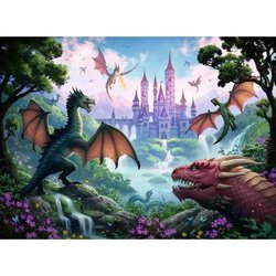 Children s puzzle 300 p XXL Magic dragon - Ages 9 - 13356 - Ravensburg