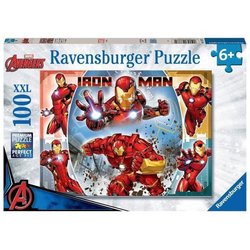 Ravensburger-MARVEL HEROS-100-teiliges XXL-Puzzle  Der mächtige Iron 
