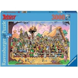 Puzzle adulte 3000 pieces - L univers Astérix - Personnages - Ravensbu