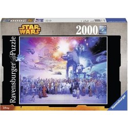 2000 pezzi saga di Star Wars