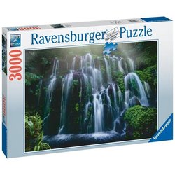 Puzzle 3000 pieces - Ravensburger - Chutes d eau, Bali - Paysage et na