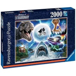 Puzzle 2000 pieces Les films cultes d Universal - Ravensburger - Ciném