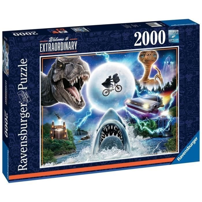 Ravensburger - Puzzle 2000 Teile - Universals Kultfilme