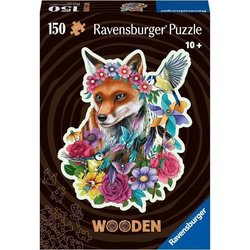 Holzpuzzle - Form - 150 Teile - Bunter Fuchs