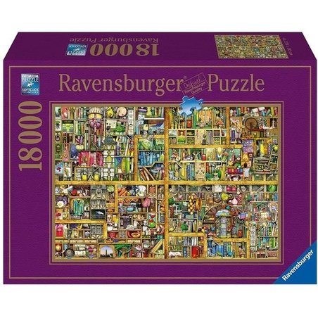 Puzzle 18000 pezzi Magic Library