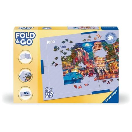 Puzzle board - RAVENSBURGER - 17971 - Foldable - For 1000 pieces - Fix
