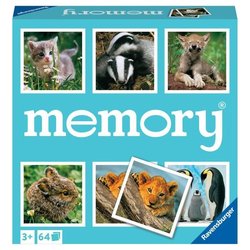 Jeu de paires et de mémoire - Grand memory - Petits Animaux - Ravensbu