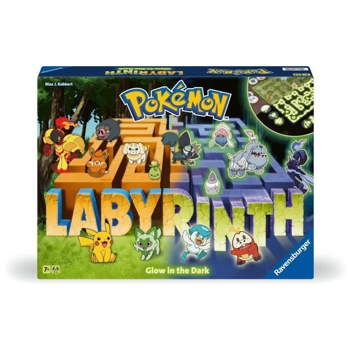 Ravensburger  Klassisches Brettspiel  Pokémon-Labyrinth  Brettspiel
