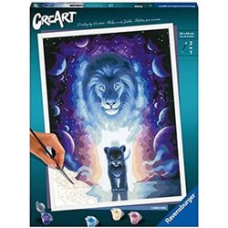 Creart Großformat 30x40 cm - Löwen / Jojoesart Edition -4005556235162 