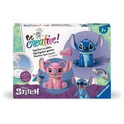 Be Creative Figurines Stitch, 5 objects to make in plaster, Relaxing a