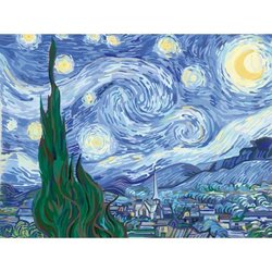 Ravensburger  CreArt-Leinwände 30 x 40 cm  Van Gogh/Die Sternennacht