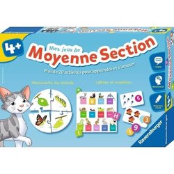 Mes jeux de moyenne section - Coffret complet éducatif - 20 activités 