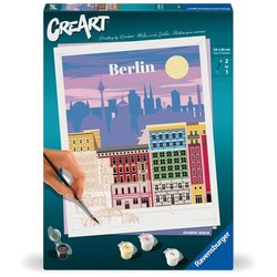 CreArt 24x30 cm Berlin, Adulte, Peinture par numéros, 25521, Ravensbur