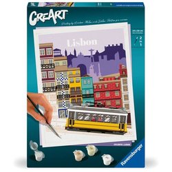 CreArt 24x30 cm Lisboa, Actividad relajante y creativa, 25522, Ravensb