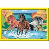 CreArt Kids 31x21cm Pferdeherde, Malen nach Zahlen Set, Art Number, Ab