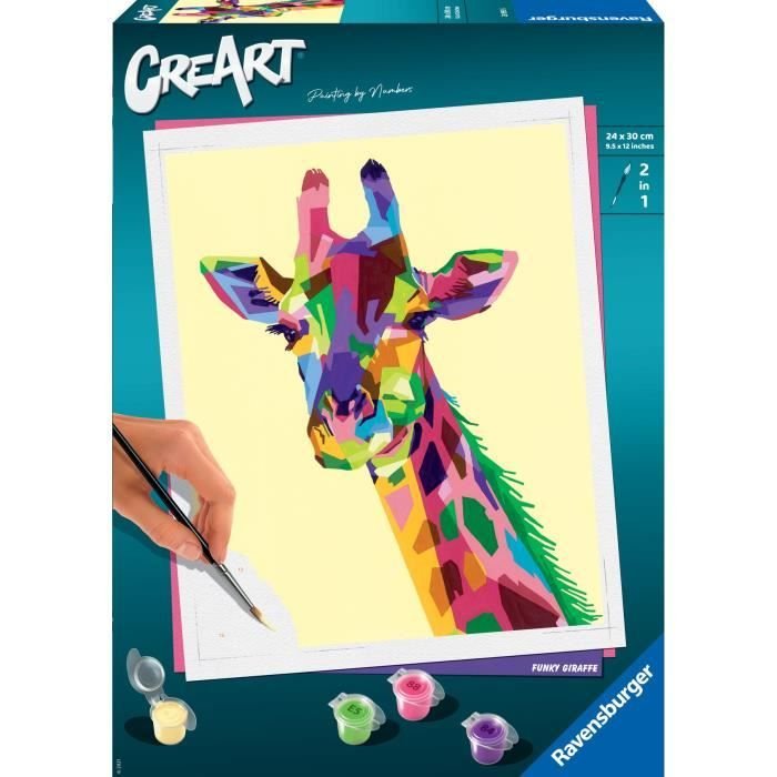 Ravensburger - CreArt - groot - giraf - 4005556289936