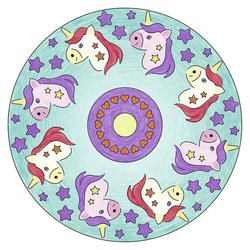 RAVENSBURGER Mandala design Unicornio