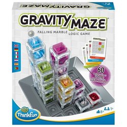 Gravity Maze logicaspel, puzzel, circuit-ball-constructie, 60 uitdagin
