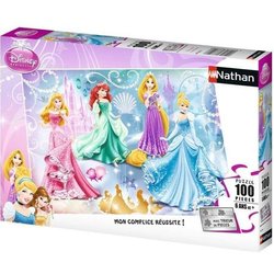 Puzzle 100 pieces - Princesses étincelantes - Disney Princesses - Trie