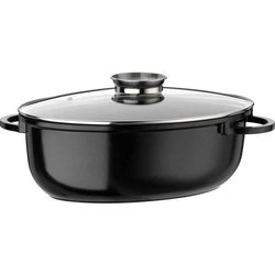 Cacerola de inducción GSW Greblon con porta ollas - 8.5 l