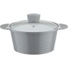Faitout fonte d aluminium - GSW - BOLERO - 28 cm - Induction - Gris / 