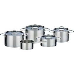 GSW Elegance - Juego de utensilios de cocina de acero inoxidable de 9 