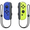 Coppia di joystick Joy-Con sinistro blu e destro giallo neon