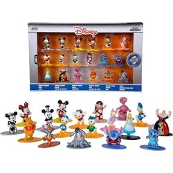 Figurine Disney 4 cm en métal, 18 pieces, JADA