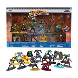 Spiderman box set - SIMBA.DICKIE.GROUP - 18 4cm metal figurines - Mult