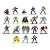 Spiderman box set - SIMBA.DICKIE.GROUP - 18 4cm metal figurines - Mult