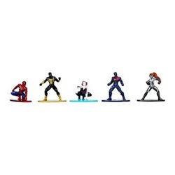 Spiderman box set - SIMBA.DICKIE.GROUP - 18 4cm metal figurines - Mult