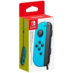 Joy-Con Controller Links Neon Blauw