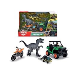 Dinosaur Hunter Box - Dickie - Inclusief 1 gelede figuur en 2 dinosaur