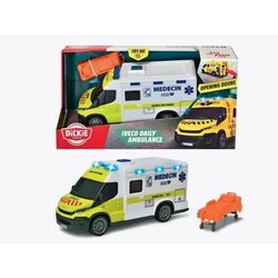 Samu-Krankenwagen - Dickie - IVECO Daily - Freilauf - Ton- und Lichtef
