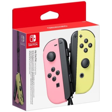 Par de pastel y pastel pastel joy-con rosa rosa Nintendo Switch