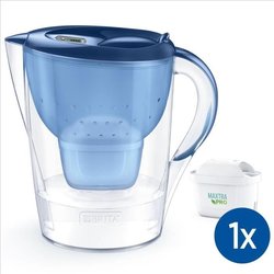FILTRO BRITA CARAFE Marella Bleue XL (3.5L) incluyó 1 cartucho Maxtra 