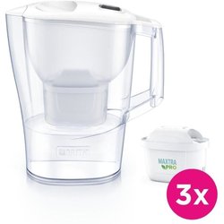 Jarra con filtro de agua BRITA Aluna Calendar White - Capacidad de 2,4