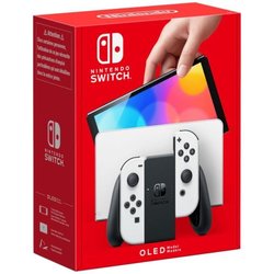 Console Nintendo Switch (modello OLED) : Nuova versione, colori intens