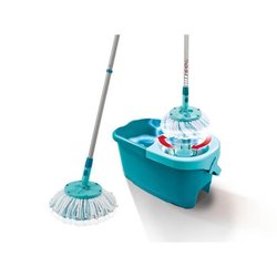 Leifheit 52101 Set Clean Twist Disc Mop Ergo Lavapavimenti, secchio e 